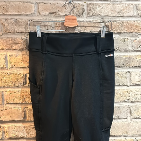 Kerrits Black Winter Riding Tights - Picture 2 of 3